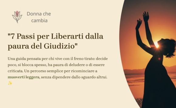 guida paura del giudizio degli altri